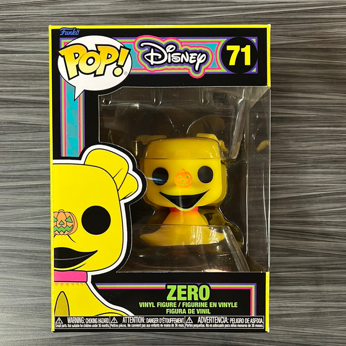 Funko POP! Disney: Zero [Black Light] #71