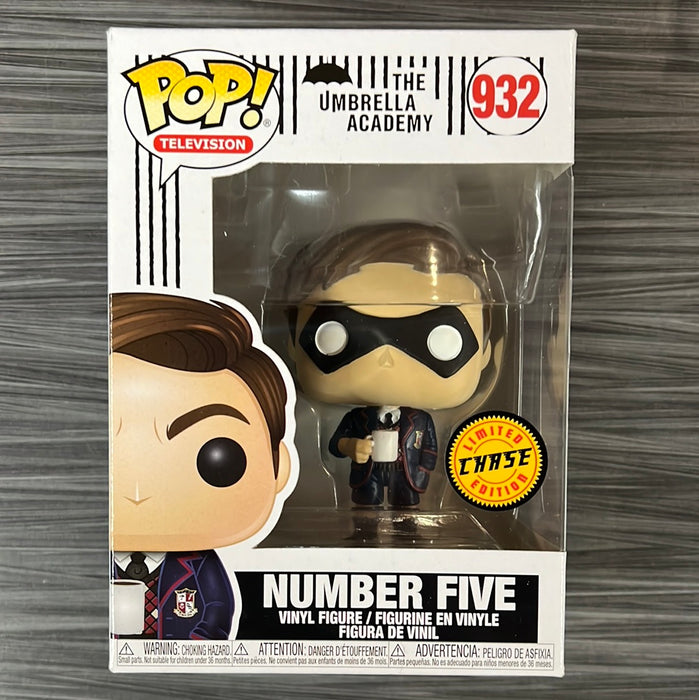 Funko POP! Television: The Umbrella Academy - Number Five (CHASE)(Damaged Box)[A] #932