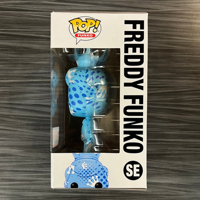 Funko POP! Freddy Funko [Artist Series Light Blue and White Crowns with Blue Dots] (2021 Fundays 1000PCS)(Damaged Box)[A] #SE