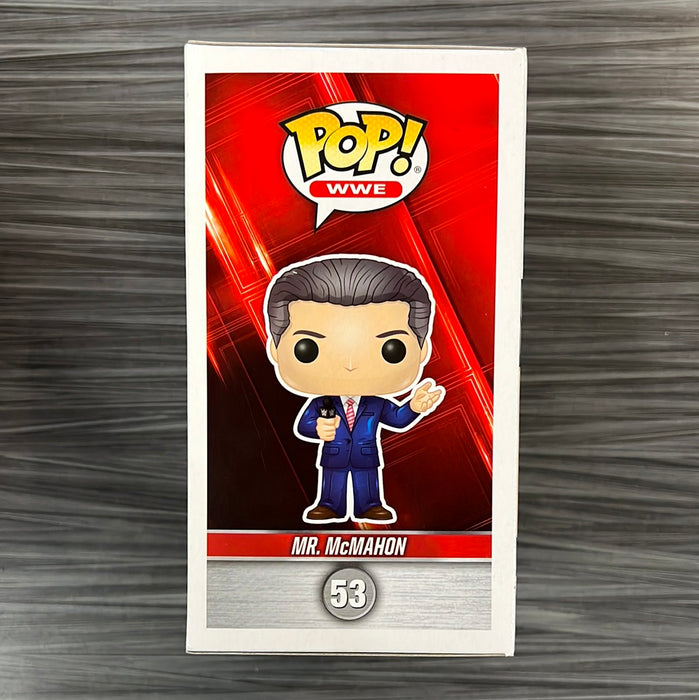 Funko POP! WWE: Mr McMahon (CHASE)(Damaged Box)[A] #53