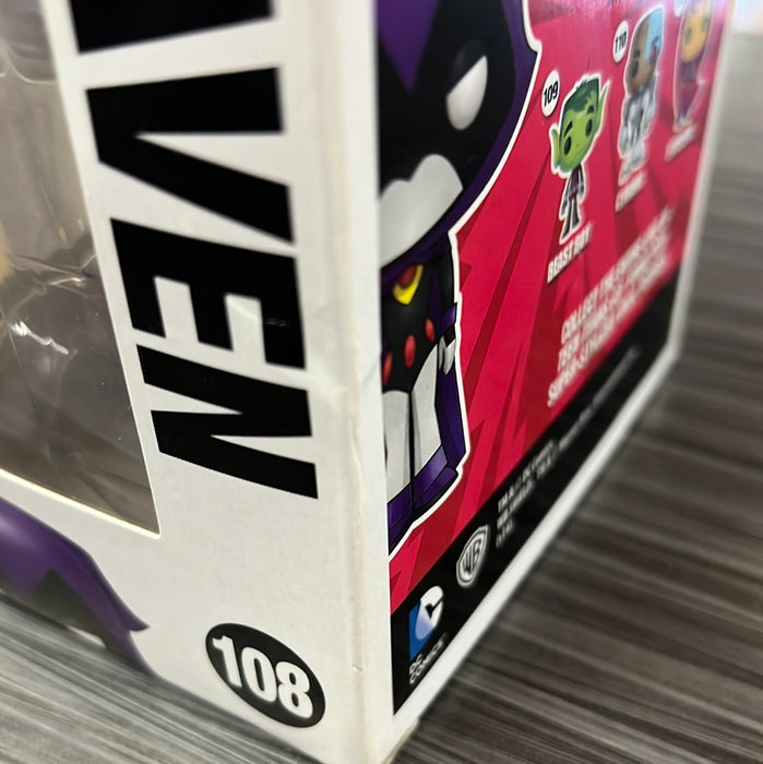 Funko Pop! television Raven White #108 Teen Titans Go! Hot Topic Exclusive