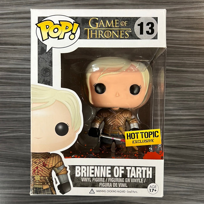 Funko POP! Game of Thrones: Brienne of Tarth (Hot Topic)(Damaged Box)[B] #13