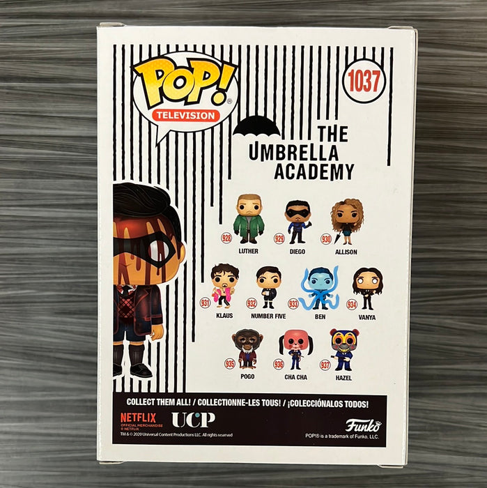 Funko Pop! television The Umbrella Academy Chase Number Five #932 [Mask]