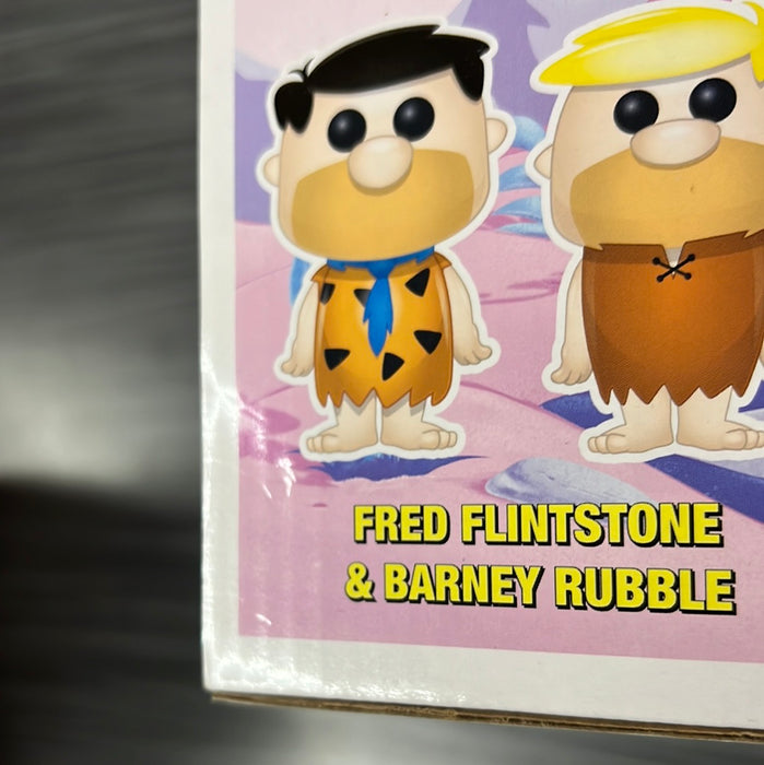 Funko POP! Animation: The Flintstones - Fred & Barney (Gemini Exclusive)(Damaged Box)(2 Pack)[A]