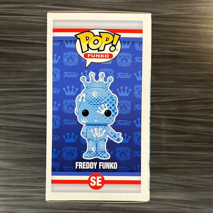 Funko POP! Freddy Funko [Artist Series Light Blue and White Crowns with Blue Dots] (2021 Fundays 1000PCS)(Damaged Box)[A] #SE