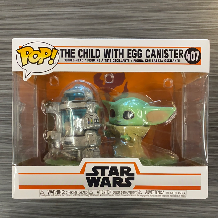 Funko POP! Star Wars: The Child w/ Egg Canister (Damaged Box) #407