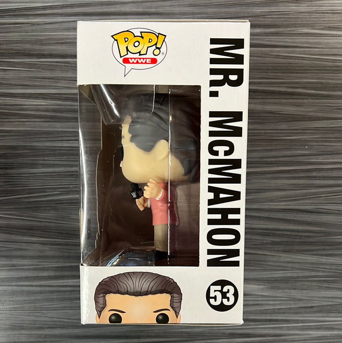 Funko POP! WWE: Mr McMahon (CHASE)(Damaged Box)[A] #53