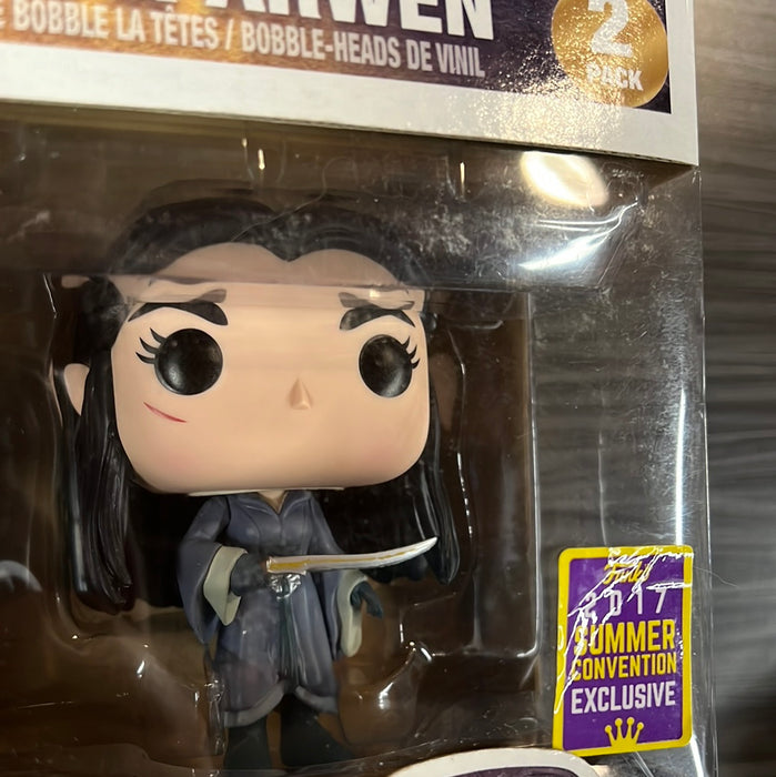 Funko POP! Movies: The Lord of The Rings - Aragorn & Arwen (2017 Summer Convention)(Damaged Box)[2-Pack]