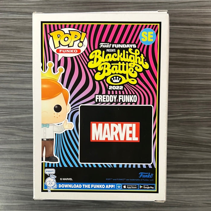 Funko Pop! Fundays Box of Fun Blacklight Battle Freddy Funko As