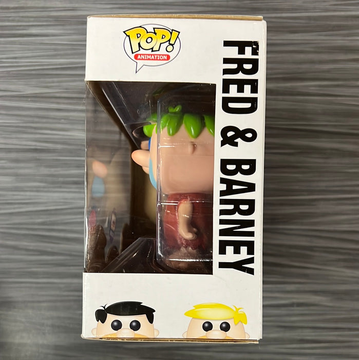 Funko POP! Animation: The Flintstones - Fred & Barney (Gemini Exclusive)(Damaged Box)(2 Pack)[A]