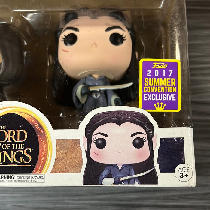 Funko POP! Movies: The Lord of The Rings - Aragorn & Arwen (2017 Summer Convention)(Damaged Box)[2-Pack]