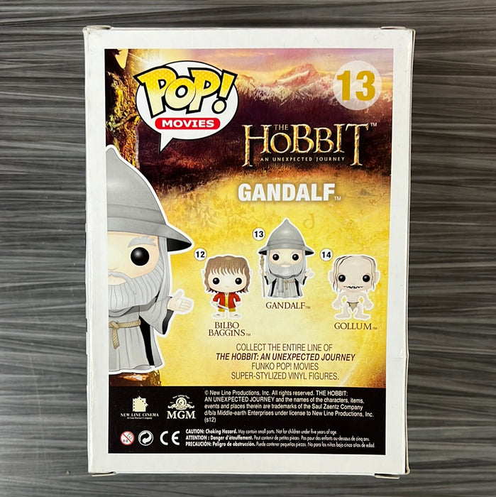 Funko POP! Movies: The Hobbit - Gandalf (Damaged Box) #13