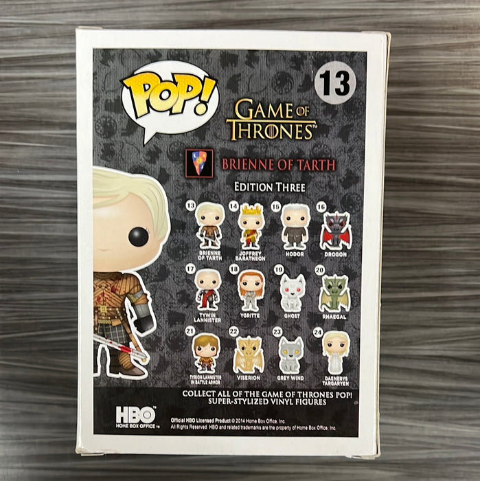 Funko POP! Game of Thrones: Brienne of Tarth (Hot Topic)(Damaged Box)[B] #13