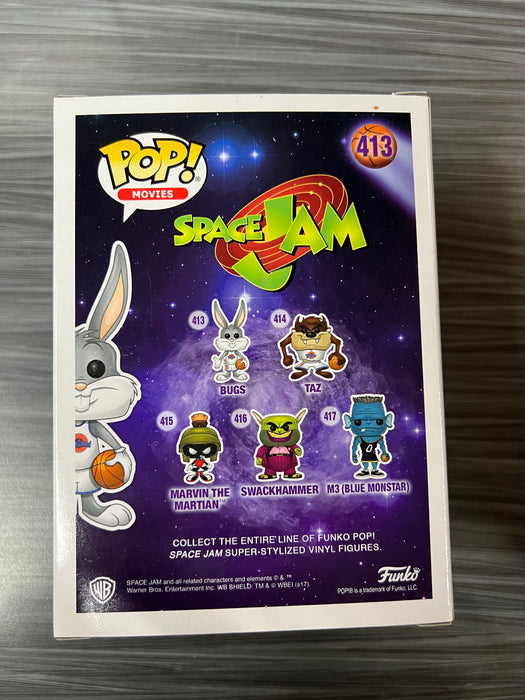 Funko POP! Movies: Space Jam - Bugs (Signed/Billy West/JSA) #413