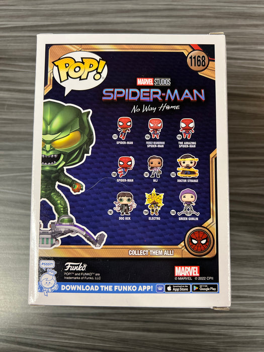 Funko POP! Marvel: Spider-Man No Way Home - Green Goblin (BoxLunch)(Signed/Sam Raimi/JSA) #1168