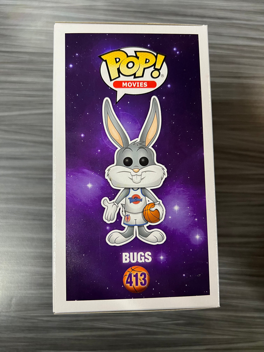 Funko POP! Movies: Space Jam - Bugs (Signed/Billy West/JSA) #413