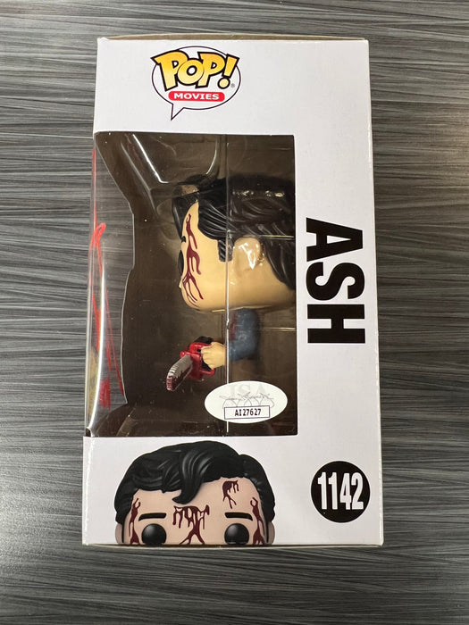 Funko POP! Movies: The Evil Dead 40th Anniversary - Ash (CHASE)(Signed/Bruce Campbell/JSA)[C] #1142