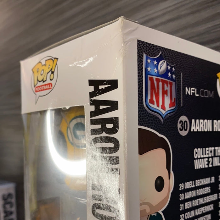 Funko POP! Football: Packers - Aaron Rodgers (Damaged Box)[A] #30