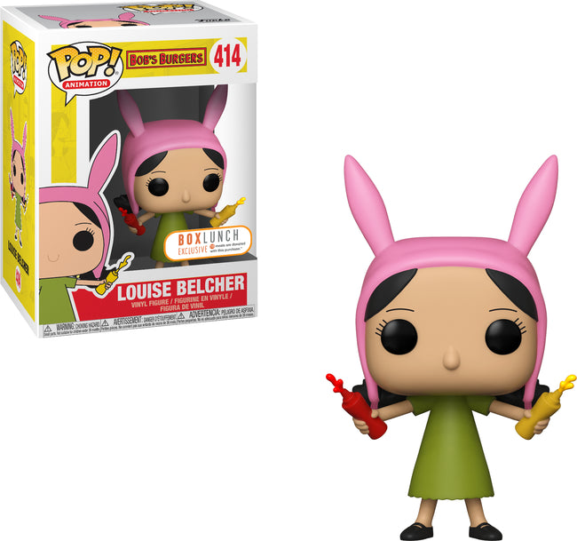 Funko POP! Animation: Bobs Burgers - Louise Belcher (Box Lunch) #414