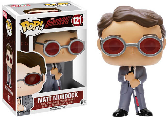 Funko POP! Daredevil: Matt Murdock (Damaged Box)[A] #121