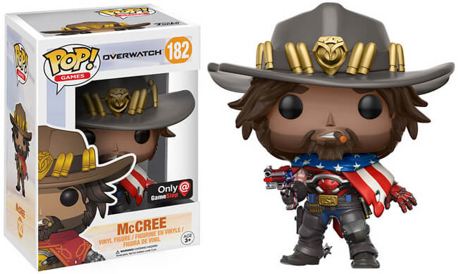 Funko POP! Games: Overwatch - McCree (GameStop) #182