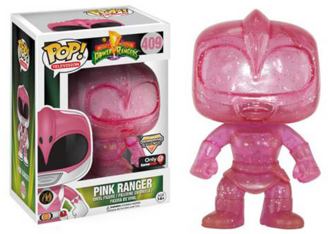 Funko POP! Television: Power Rangers - Pink Ranger (Morphing)(Game Stop)(Damaged Box) #409