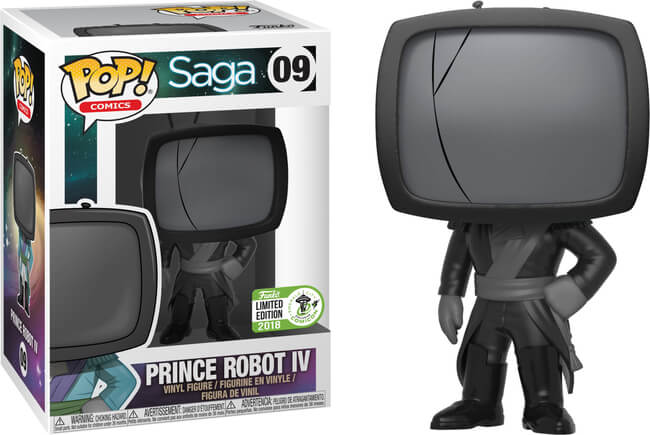 Funko POP! Comics: Saga - Prince Robot IV (2018 ECCC)