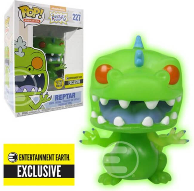 Funko POP! Animation: Rugrats - Reptar (GiTD)(Entertainment Earth) #227