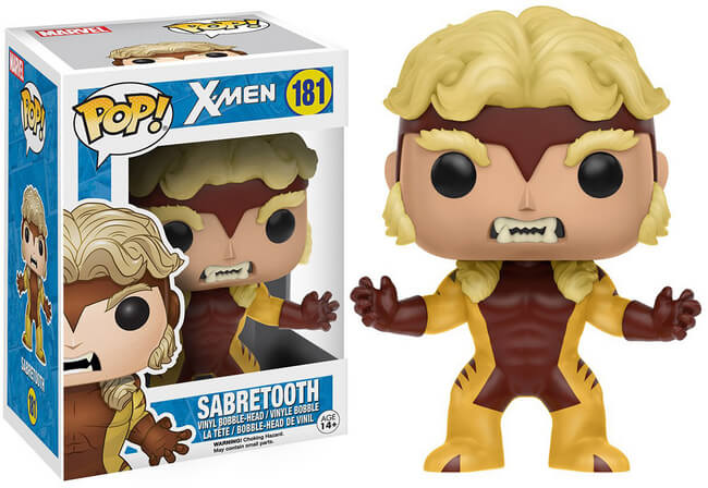 Funko POP! Xmen: Sabretooth #181