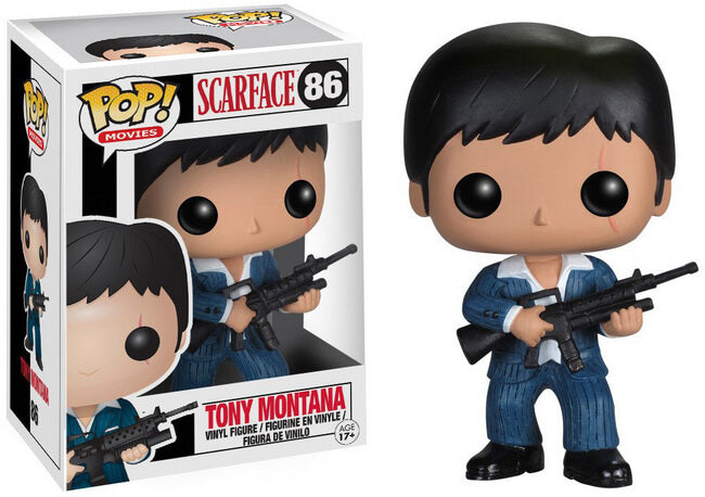 Funko POP! Movies: Scarface- Tony Montana (Damaged Box) #86