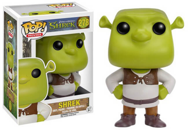 Funko POP! Movies: Shrek - Shrek (Damaged Box) #278