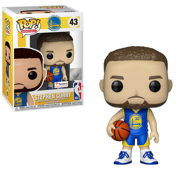 Funko POP! Basketball: Golden State Warriors - Stephen Curry (Fanatics) #43