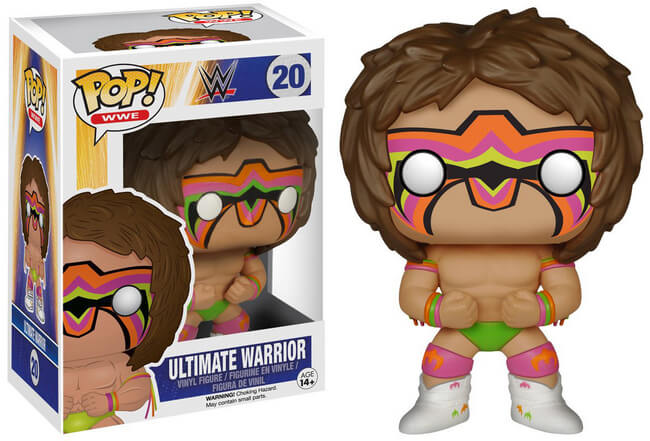 Funko POP! WWE: Ultimate Warrior (Damaged Box) #20